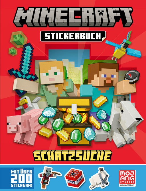Minecraft Stickerbuch Schatzsuche-Verlagsgruppe HarperCollins Deutschland GmbH