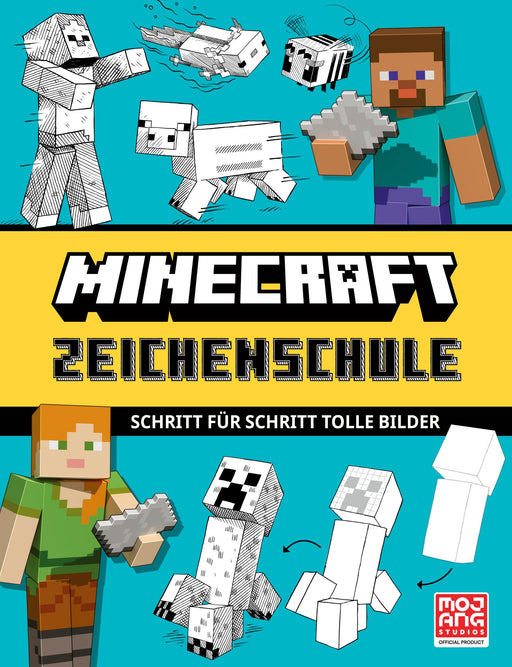 Minecraft Zeichenschule. Schritt für Schritt tolle Bilder-Verlagsgruppe HarperCollins Deutschland GmbH