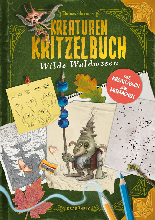 Kreaturenkritzelbuch - Wilde Waldwesen-Verlagsgruppe HarperCollins Deutschland GmbH